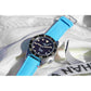 Bracelet de montre toile PORT LOUIS Turquoise