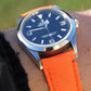Bracelet de montre toile TAMPA orange.