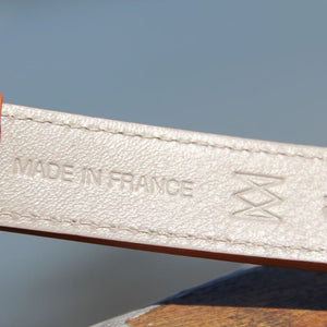 Bracelet de montre cuir LANCIEUX fauve