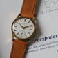 Bracelet de montre cuir LANCIEUX fauve