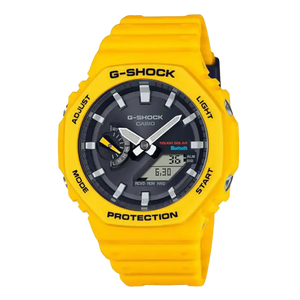 Montre G-Shock Solaire Connectée Jaune GA-B2100C-9AER