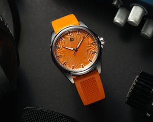 Omnis LUNA x Flyback Edition - Cadran Guilloché