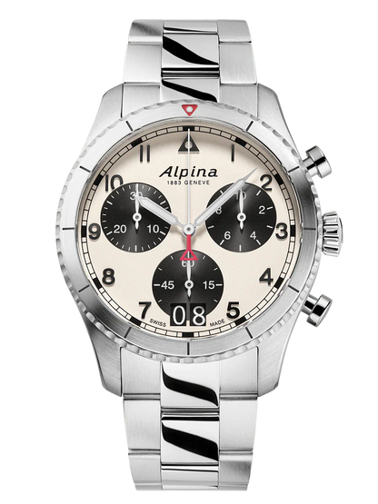 Alpina STARTIMER  Pilot Quartz Chronograph Big Date 41mm