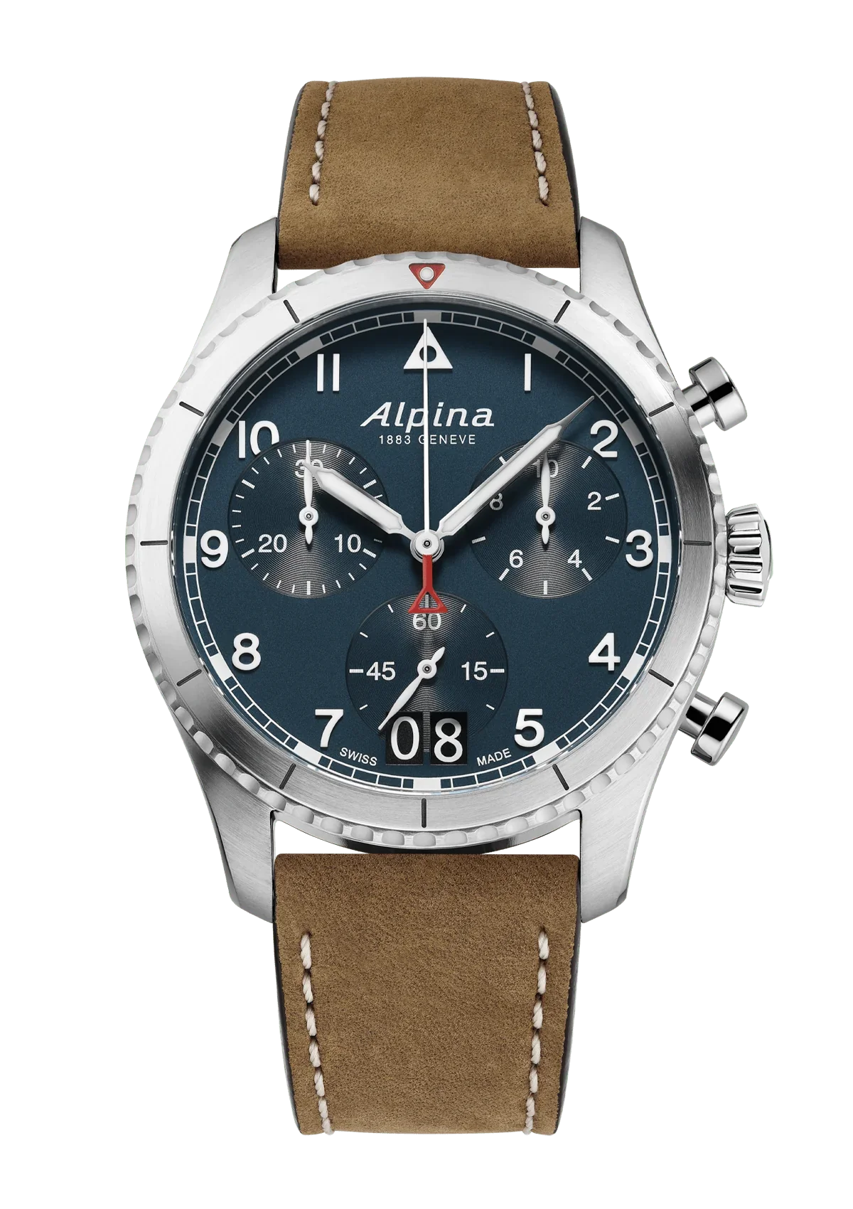 Alpina STARTIMER  Pilot Quartz Chronograph Big Date 41mm