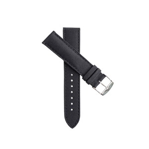 Bracelet de montre toile LARMOR PLAGE noir