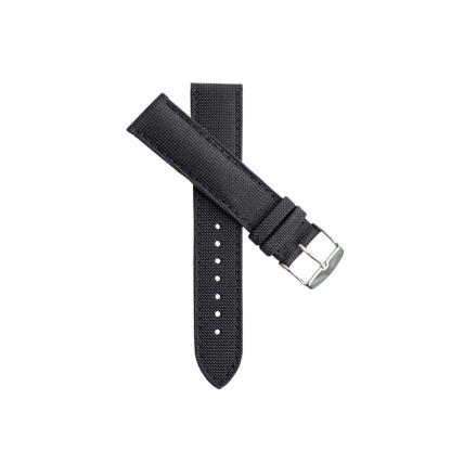 Bracelet de montre toile LARMOR PLAGE noir